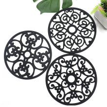 (As show, One size) 3pcs Silicone Trivet Mat - Trivets For Hot Dishes, Table, Countertop, Non-slip Heat Resistant Modern