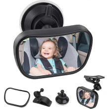(As show, One size) Baby Rear View Mirror for Car - Enhance Baby Car Safety
