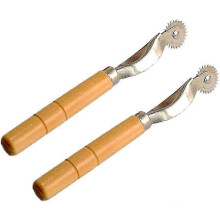 (As show, One size) Sewing Roulette Tracing Wheel - Serrated Edging Tool with 2PCS Wooden Handles