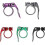 (As show, One size) Universal Quick Release Bike Saddle Clip - High Quality 5