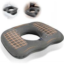 Haemorrhoid Seat Cushion, Inflatable Seat Cushion, Orthopaedic Seat Cushion, Ideal for Haemorrhoid Inflatable Seat Cushion
