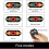 Electric Scooter Turn Signal, Remote Control Electric Scooter LED Blinker Tail Light Compatible Max G30/Ninebot/Segway Series E Scooter 3
