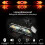 Electric Scooter Turn Signal, Remote Control Electric Scooter LED Blinker Tail Light Compatible Max G30/Ninebot/Segway Series E Scooter 4