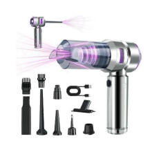 (Purple) FlexUp - FlexUp Car Vacuum, FlexUp Car Vacuum Cleaner Cordless Rechargeable