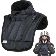 (S) Neck Warmer, Motorcycle Shoulder Neck Warmer, Windproof Waterproof Thermal Neck Warmer for Outdoor Activities in Winter