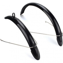 (with Retrofit ring, 29in) Bicycle Extended Mudguard Wings Fixed Gear Bicycle Gravel Road Bike Soft Plastic Mudguard Suitable For Bicycle Accessories