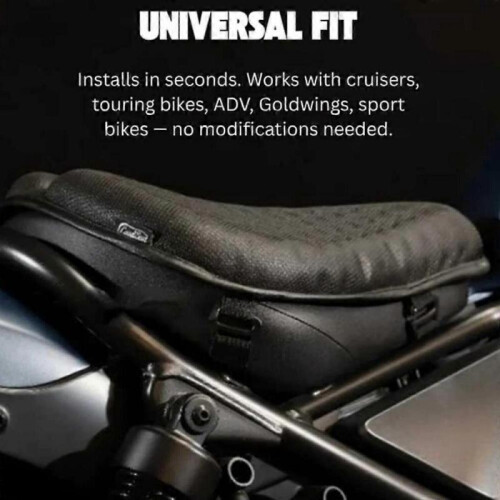 Shake Rider Cushion - Motorcycle Gel Seat Pad 1