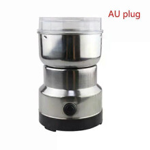 (AU 220V) 220V Stainless Steel Coffee Grinder Electric Mini Coffee Bean Nut Cereal Grinder Nut Spice Grinding Tool Kitchen Accessories