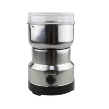 (UK 220V) 220V Stainless Steel Coffee Grinder Electric Mini Coffee Bean Nut Cereal Grinder Nut Spice Grinding Tool Kitchen Accessories