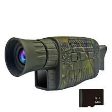 (As show, One size) Thermal Imager 5x Digital Night Monocular Zoom Infrared Hunting Telescope Camping Camera Full Dark 300m Outdoor New2023 XinHang