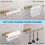 Kitchen Roll Holder Self Adhesive/punching Bathroom Paper Towel Holder Under 6