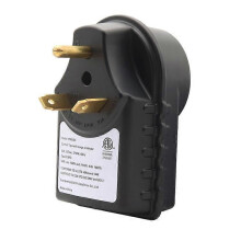 (As show, One size) Protector 30A Outlet Adapter Tester Travel Trailer Adapter (1PCS)