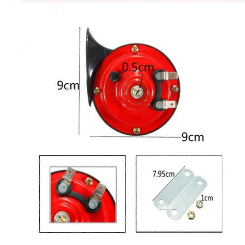 (As show, One size) Super Train Horn For Trucks-2pcs 1
