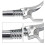 (As show, One size) Quick Release Grease Gun Lock On Coupling End Coupler Workshop(1pcs) 2