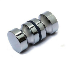 (As show, One size) Shower Door Handles Bath Shower Door Handle 30mm Polished Chrome Replacement Door Handles2pcs