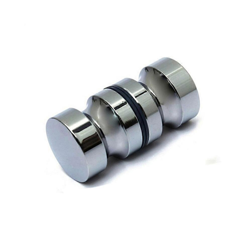 (As Show, One Size) Shower Door Handles Bath Shower Door Handle 30Mm Polished Chrome Replacement Door Handles2pcs 6901262117687