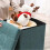 (Khaki, One size) Fridge Organiser Wine Beer Stacking Bottle Rack Kitchen Space Saving Can Holder 4