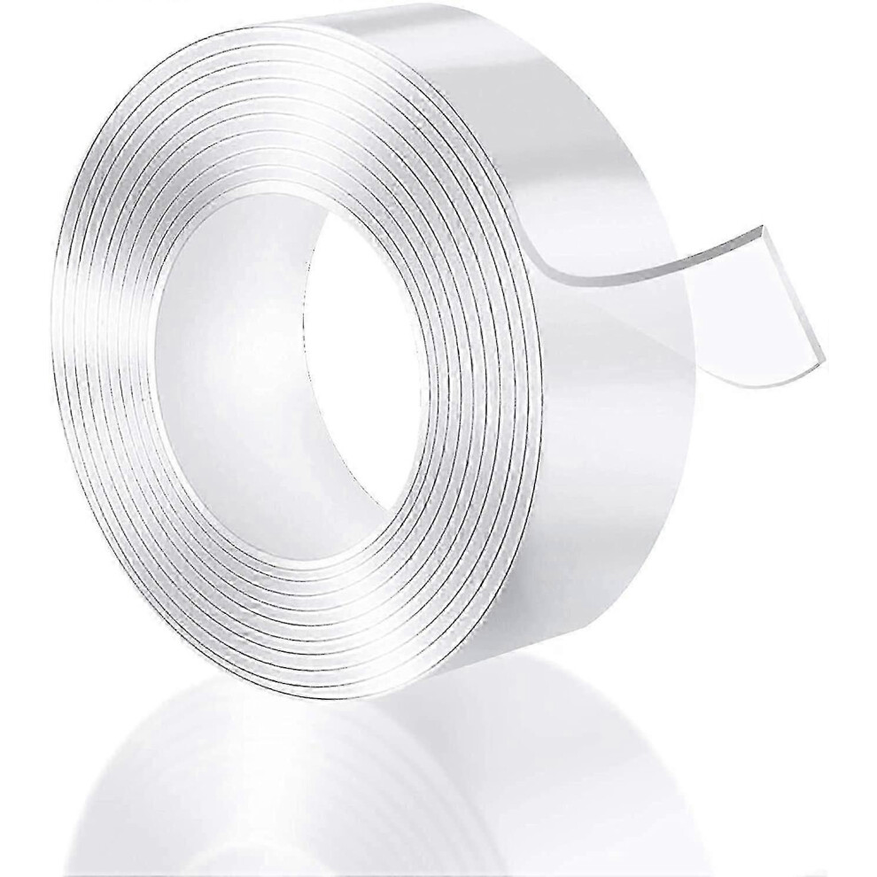 (3Cm, One Size) Double-Sided Adhesive Tape Extra Strong, 10M Nano Tape Trless Washable Adhesive Tape, Reusable Adhesive Tapes, Transparent Adhesive Ta 4702095478103