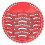 (As show, One size) Urinal Screen Urinal Filter, Scented Urinal Deodorant, (9-Pack - Red) 1