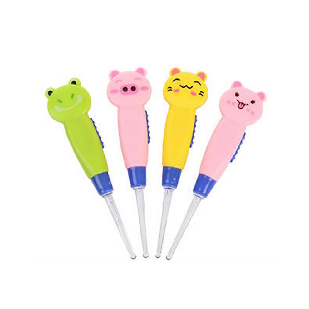 Kikidex Light (As Show, One Size) Kids Ear Wax Removal Led Kids Ear Wax Remover Tool Led Ing Ear Plugs Ear Wax Remover Clip4pcs