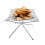 Outdoor folding campfire frame camping burning frame portable firewood stove 3