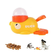 (Yellow) 2-in-1 Interactive Dog Puzzle Toy & Slow Feeder – Fun Treat Dispenser for Pets