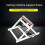 Adjustable Cutting Machine Support Frame, Table Saw Stand Height Adjustable 2
