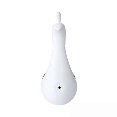 (White) Peacock Projection Desk Lamp Party:Remote Control Night Light Home USB Charging