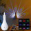 (White) Peacock Projection Desk Lamp Party:Remote Control Night Light Home USB Charging 2