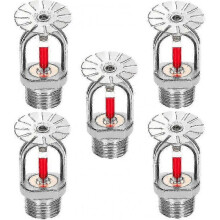 5pc Sprinkler 3/4 Inch Pendent Type 155 Down 68 Sprinkler 3/4" Npt for Home Building