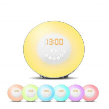 Sunrise Alarm Clock, 6 Nature Sounds, Bedside Sunrise Simulator