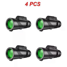 (A7, 4PCS A) Military Zoom Powerful Binoculars Long Range Portable Professional Telescope Monocular Low Night for Hunting