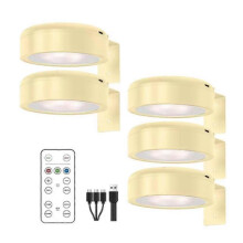 (Gold) Chiclify Picture Lights,Topveden Lights for Pictures on Wall,Magnetic