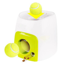 New pet toy Tennis Launcher Dog Automatic Toy Reward Machine Intelligent Feeder Throwing Machine Pet Ball Throwing Machine
