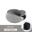 (Light Grey) Memory Foam U Shaped Travel Pillow Neck Support Soft Head Rest Plane Car Cushion 1