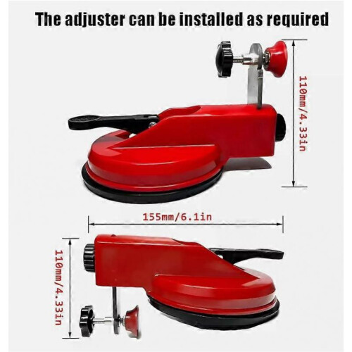 Suction Cup Tile Fixer Gradienter Bracket,Degree Adjustable Seamless Seam Setter 2
