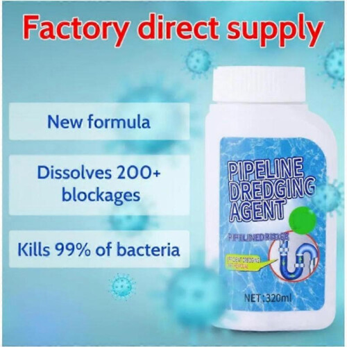 Liapu Powerful Pipe Dredging Agent,Pipeline Dredging Agent for Kitchen Toilet 1