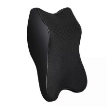 (M, Black) 1pc Car Neck Pillow Adjustable Head Restraint 3D Memory Foam Cushion Auto Headrest Pillow Neck Support Holder Set Pillows
