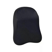 (S, Black) 1pc Car Neck Pillow Adjustable Head Restraint 3D Memory Foam Cushion Auto Headrest Pillow Neck Support Holder Set Pillows