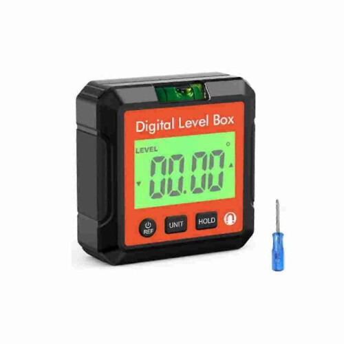 (C) Sakerplus Magnetic Digital Inclinometer, High-precision Angle Ruler
