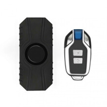 (1pc) Waterproof Bike Alarm USB Charge Motorcycle Electric Bicycle Security Anti Lost Wireless Remote Control Vibration Detector Alarm