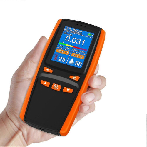 (As show, One size) Portable Ozone Detector O3 Ozone Meter Smart Sensor Ozone Meter Gas Analyzer 2