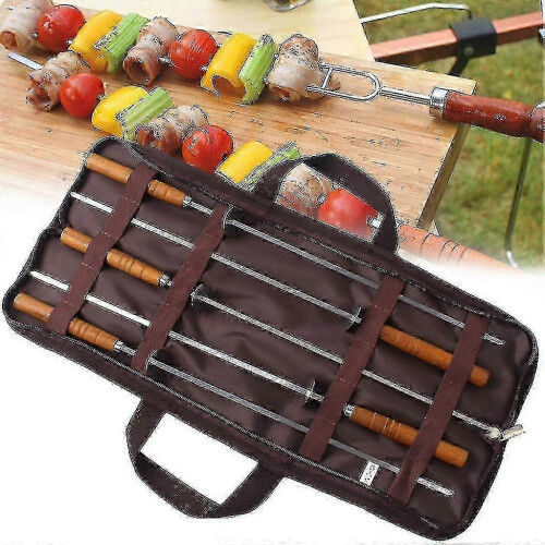 (As show, One size) Marshmallow roasting, roasting stick with wooden handle 16 inch roasting fork 1