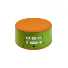 (Green) Sleep White Noise Machine – Non-looping Sound Machine with 26 Sounds