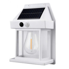 (White) 2PCS Solar Wall Lantern Outdoor Wireless Dusk To Dawn Motion Sensor Led Wall Sconce, Ip65 Waterproof New
