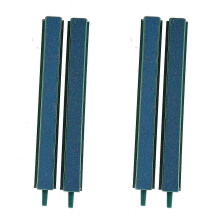 (As show, One size) Aquarium Pond Green Outlet 6" Blue Air Stone Strips 2 Pieces