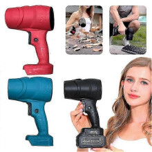 (RED EU Standard) Turbos Dryer Blower for Car Powerful Motor Handheld Mini Jet-Fan Blower Multipurpose Electric Air-Duster