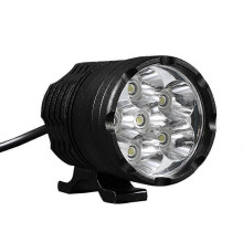 (1pc, No With Switch) Motorcycle 6 LED Waterproof Auxiliary Headlight Moto LED Spotlights Lamp Auxiliary Headlight Motorcycle Equipments Accessories