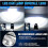 High-Power Ultra-Bright LED Lens Light(A Pair), High Low Integrated Spotlight 2