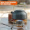 (6800W*Box) Moose Rocket Stove, Outdoor Portable Double-Layer Windproof Three-Burner Stove 5